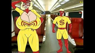 Встреть и трахни: Супергеройские озорства 1 часть 1